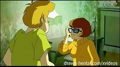 Scooby Doo Hentai - Velma å–œæ¬¢å®ƒåœ¨çƒè¢‹é‡Œ