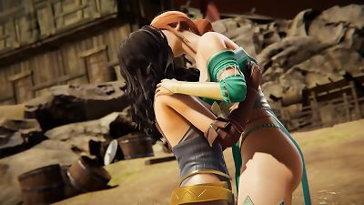 double Futa - The Witcher 3 - Yennefer gets creampied triss Merigold