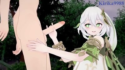 Nahidaå’ŒYoimiyaå¼ºçƒˆçš„æ€§çˆ±ã€‚ -  Genshinå½±å“åŠ¨æ¼«è‰²æƒ…
